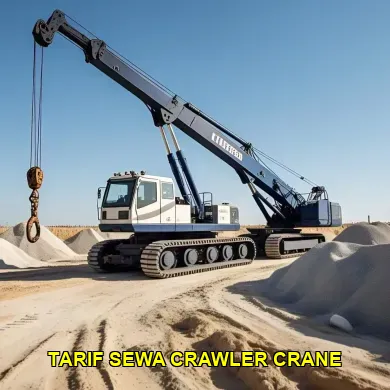 tarif sewa crawler crane